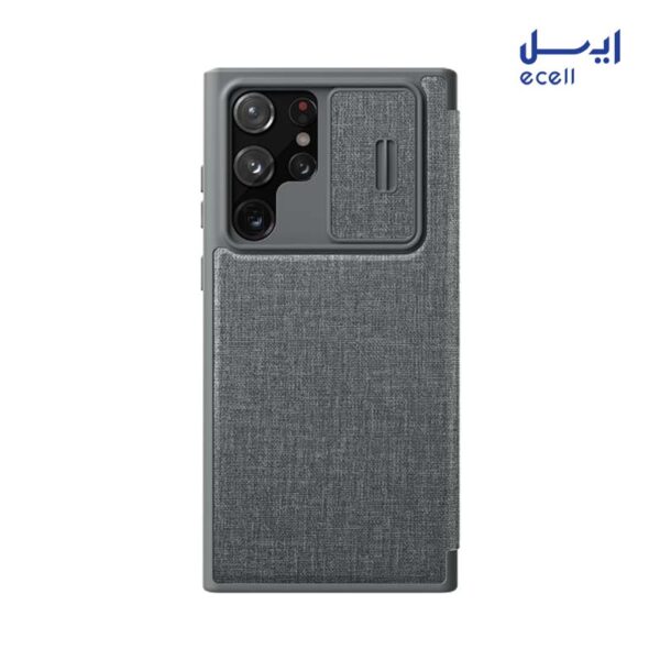 کیف کلاسوری نیلکین مدل Qin Pro مناسب گوشی سامسونگ Galaxy S22 Ultra