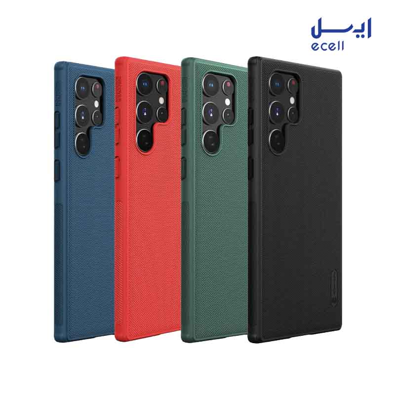 Galaxy S22 Ultra frost shield case 3 قاب نیلکین مدل Frosted Shield سامسونگ Galaxy S22 Ultra