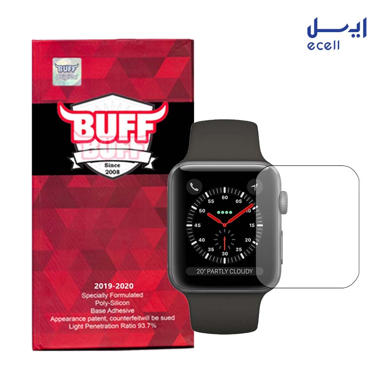 Glass hydrogel apple watch 42mm 2 قیمت محافظ صفحه نمایش بوف مدل Hg01 مناسب برای اپل واچ 42 میلیمتری