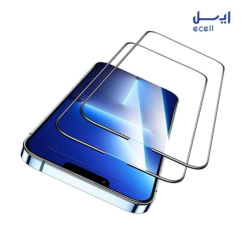 Iphone 13 series 2 محافظ صفحه نمایش 5D بوف مناسب برای گوشی موبایل آیفون 13 پرو مکس