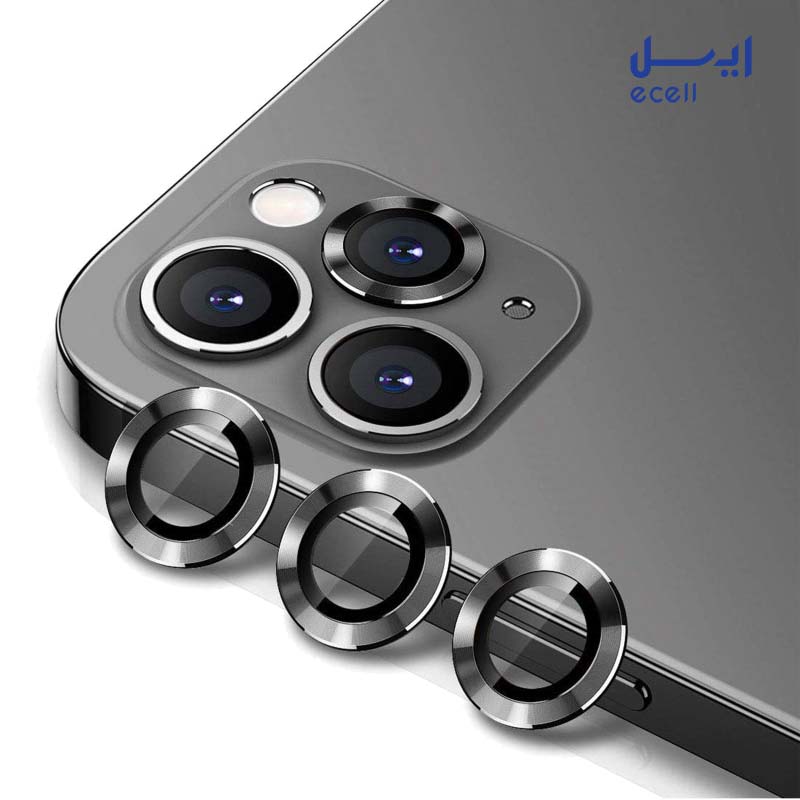 Metal Lenz IP12PM 1 سفارش محافظ لنز دوربین بوف مدل رینگی اپل iPhone 12 Pro Max