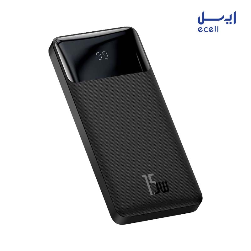 PPDML-J01 1 خرید ارزان پاوربانک بیسوس bipow digital display 15W ظرفیت 20000 میلی آمپر
