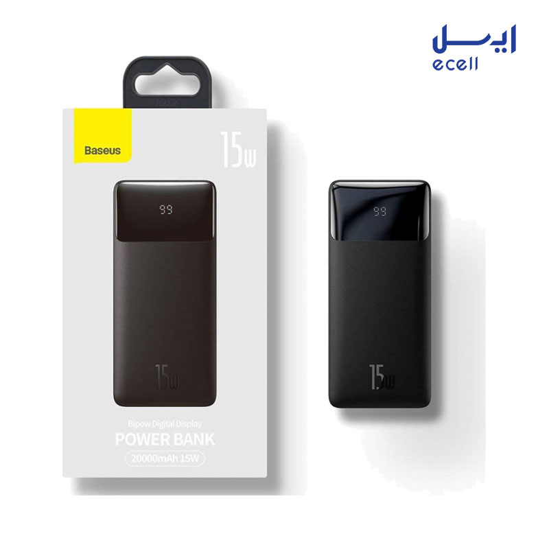 PPDML-J01 3 قیمت پاوربانک بیسئوس مدل Bipow PPDML-J01 ظرفیت 20000 میلی آمپر