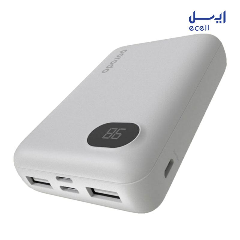Porodo 10000mAh Power Bank PBFCH002-BK 1 خرید پاوربانک پرودو مدل PBFCH002-BK ظرفیت 10000 میلی آمپر