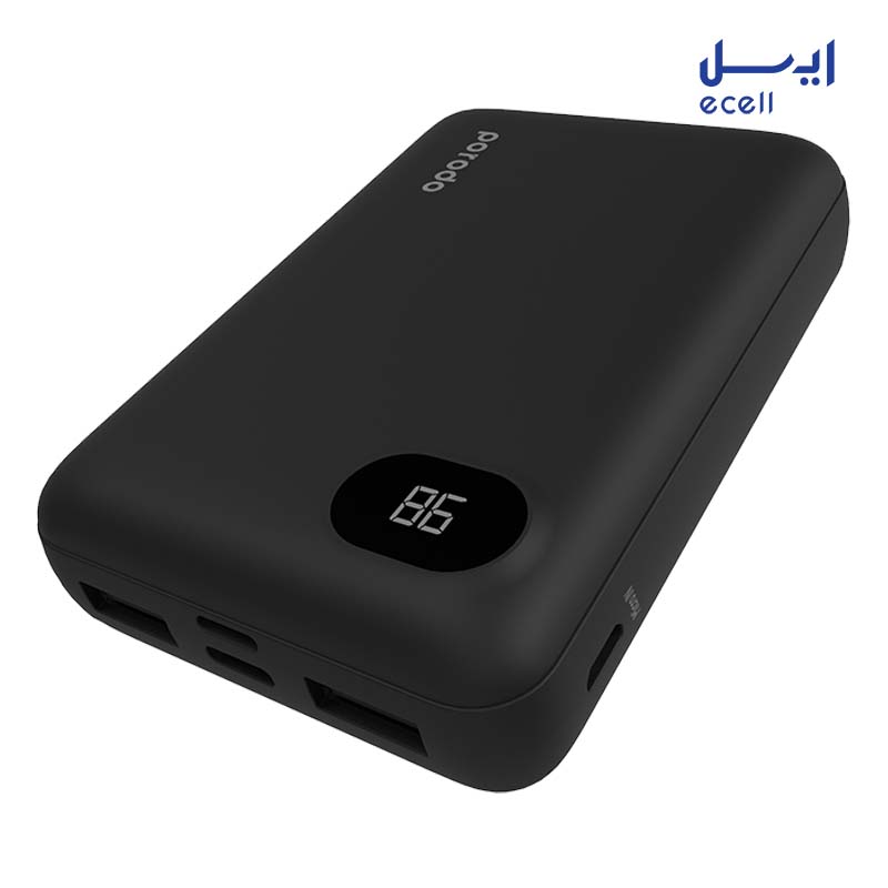 Porodo 10000mAh Power Bank PBFCH002-BK 3 خرید آنلاین پاوربانک پرودو مدل PBFCH002-BK ظرفیت 10000 میلی آمپر