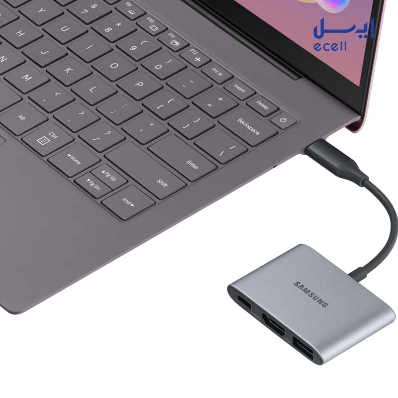 Samsung Multiport Adapter EE-P3200 2 خرید هاب 3 پورت USB-C سامسونگ مدل EE-P3200