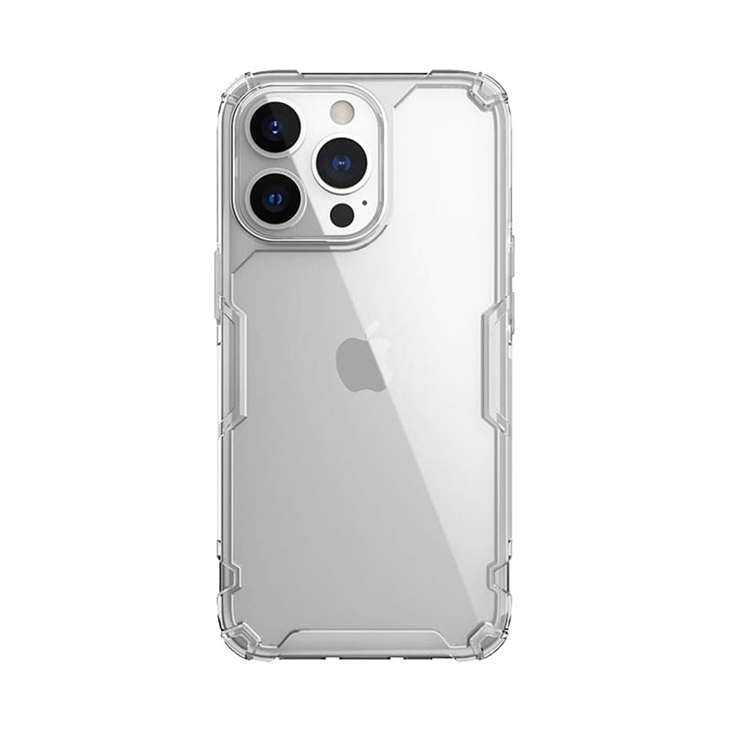 iPhone 13 Pro Max Nillkin case قاب نیلکین مدل Nature TPU مناسب گوشی اپل iPhone 13 Pro Max شیشه ای