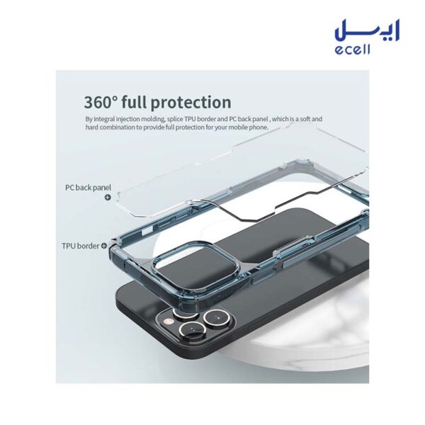 قاب نیلکین مدل Nature TPU مناسب گوشی اپل iPhone 13 Pro Max