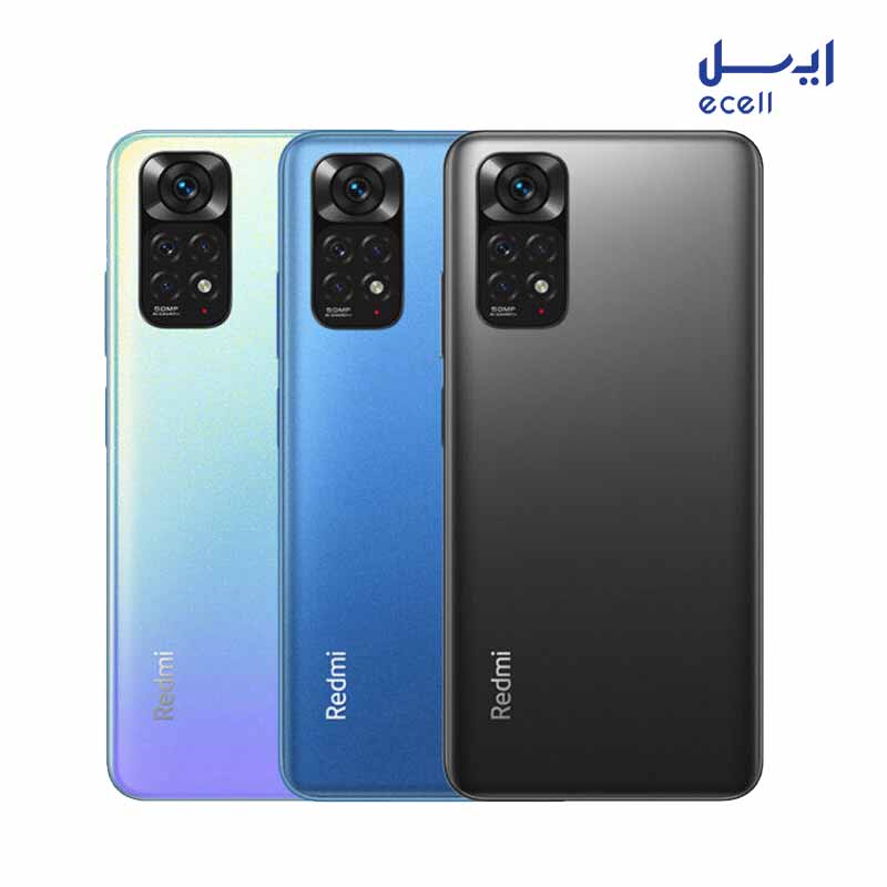 NOTE 11 (5) خرید گوشی موبایل شیائومی (پک گلوبال) Redmi Note 11 4G ظرفیت 64 گیگابایت رم 4 گیگابایت