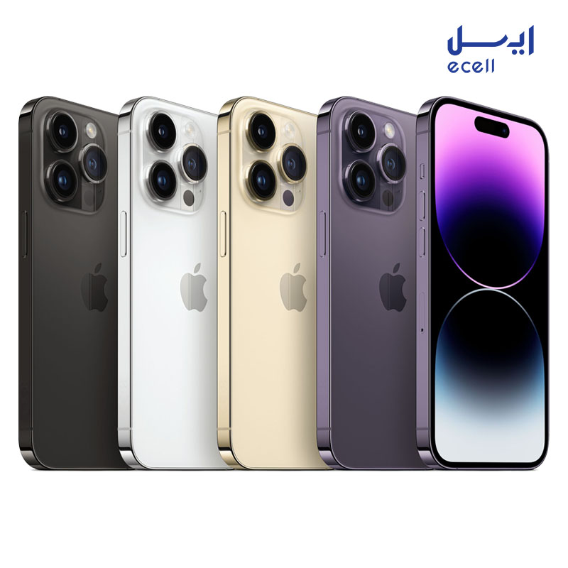 Apple iPhone 14 Pro colors گوشی موبایل اپل مدل iPhone 14 Pro ظرفیت 128 گیگ با قیمت ارزان