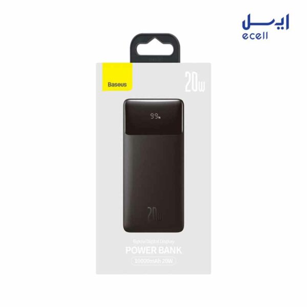 پاوربانک 10000 بیسوس 20 وات Baseus Bipow Digital Display مدل PPDML PPBD