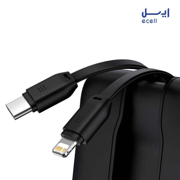 پاوربانک باسئوس مدل Elf PPJL010001 22.5W ظرفیت 10000 میلی آمپر
