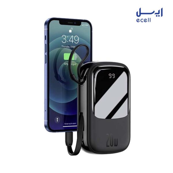 خرید اینترنتی پاور بانک بیسوس مدل Qpow PPQD-H01 20W