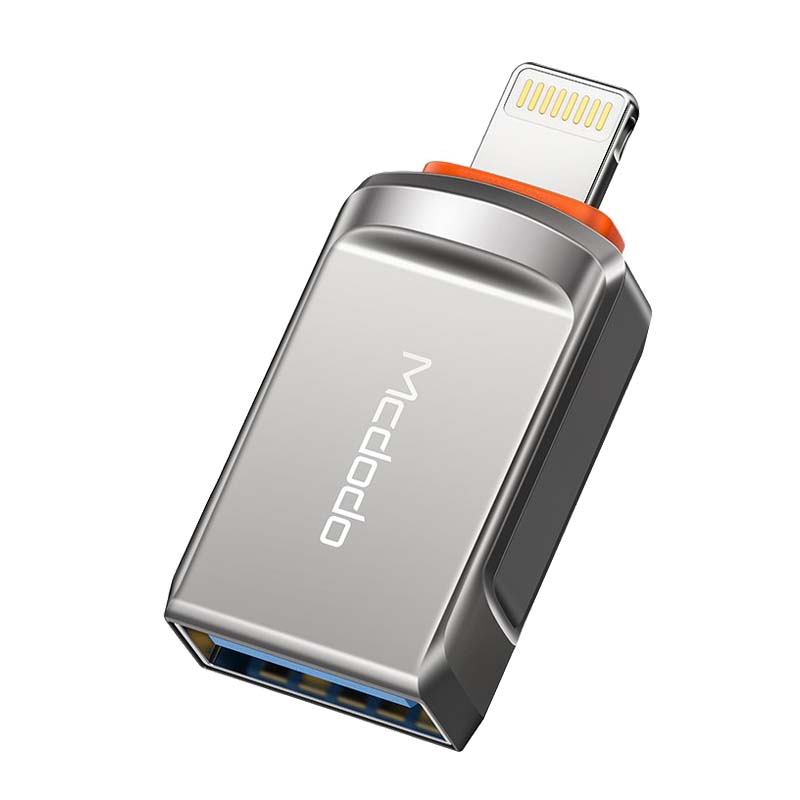 Mcdodo OTG Lightning Apple (1) تبدیل OTG مدل Mcdodo OTG Lightning Apple