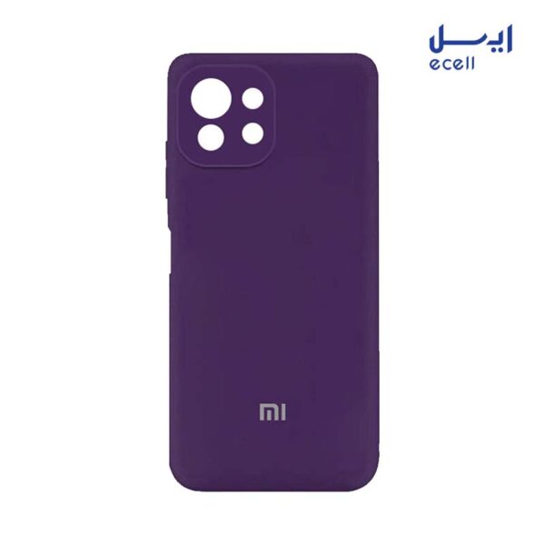 قاب سیلیکونی محافظ لنزدار مناسب گوشی شیائومی 11Lite 5G NE