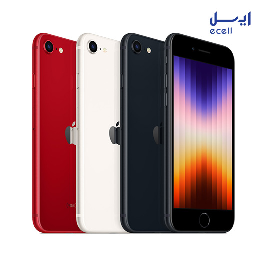 iphon se 2022 3 انواع رنگ گوشی موبایل اپل مدل iPhone SE 2022 ظرفیت 128 گیگابایت - رم 4 گیگابایت