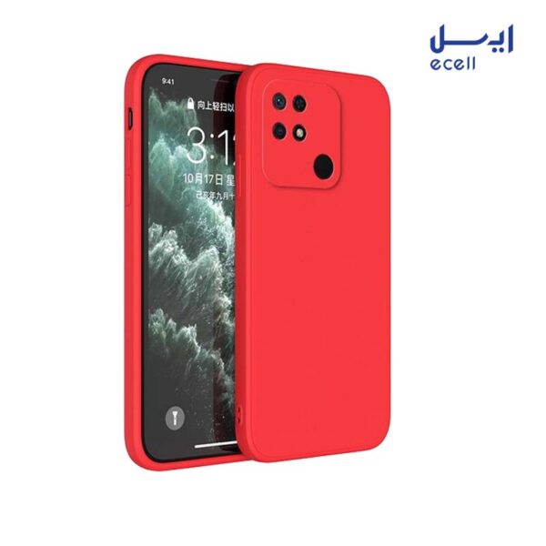 قاب سیلیکونی محافظ لنزدار Xiaomi Redmi 10C