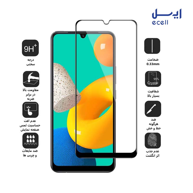BUFF m33 (3) خرید محافظ صفحه نمایش بوف مناسب برای گوشی موبایل سامسونگ Galaxy M33
