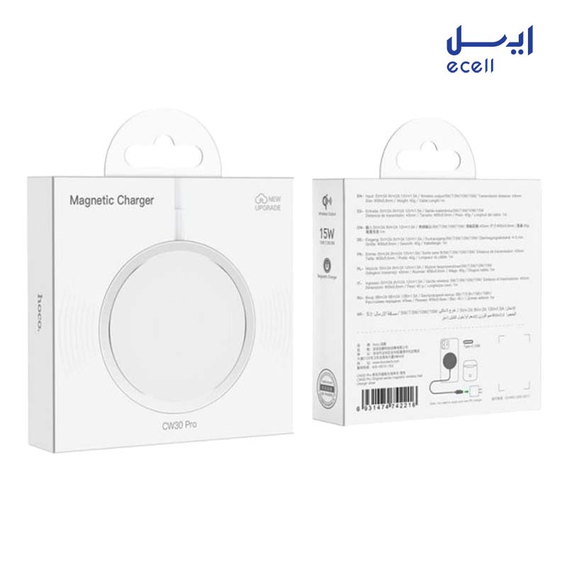 CW30 (2) ارسال شارژر بی سیم هوکو مدل CW30 PRO