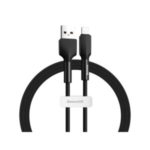 خرید اینترنتی کابل تبدیل USB به لایتنینگ مدل Silica Gel Cable طول 1 متر