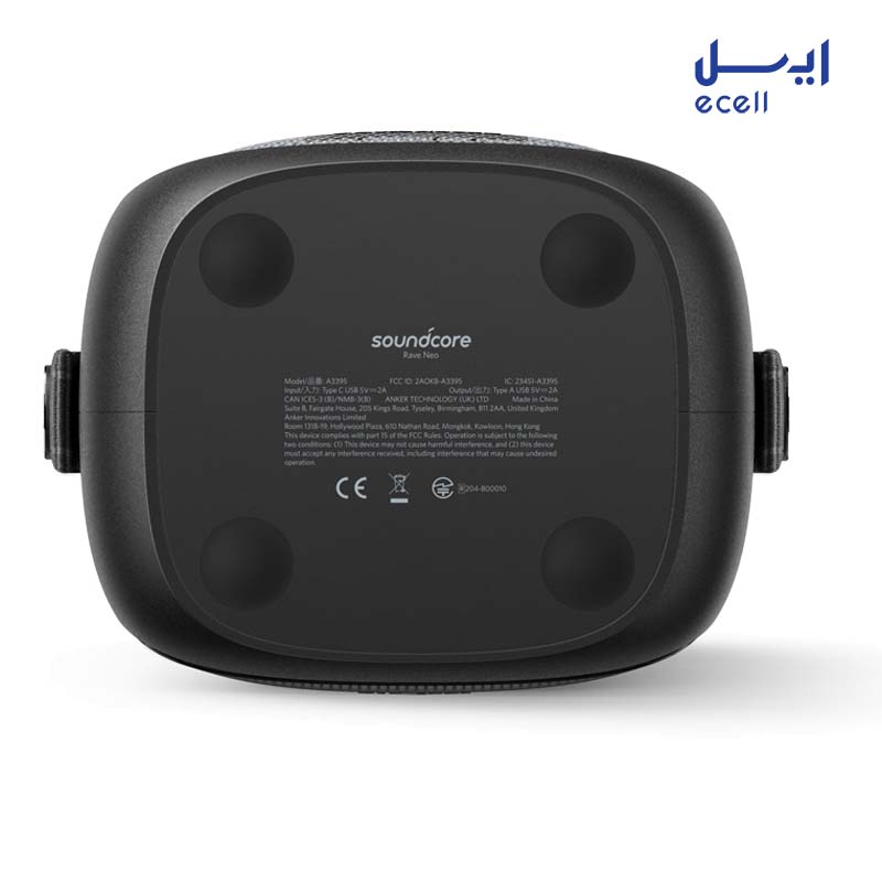 A3395 (3) قیمت و خرید اسپیکر بلوتوثی قابل حمل انکر مدل SoundCore A3395 Rave Neo