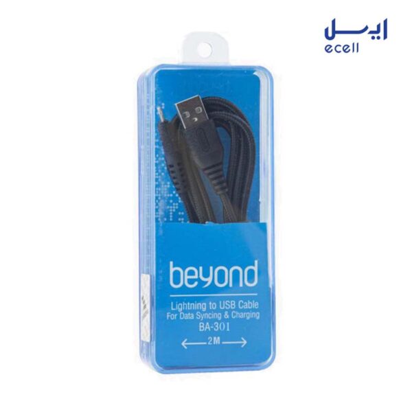 کابل تبدیل MicroUSB به USB بیاند مدل BA-301 طول 1متر