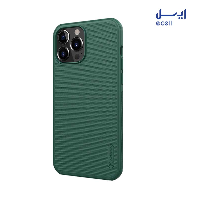 13 pro max (4) قاب محافظ نیلکین آیفون 13 پرومکس مدل Nillkin Frosted Shield سبز