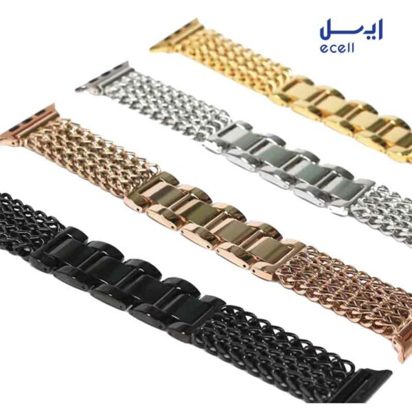 بند کارتیر لاکچری اپل واچ 42/44 میلی متر