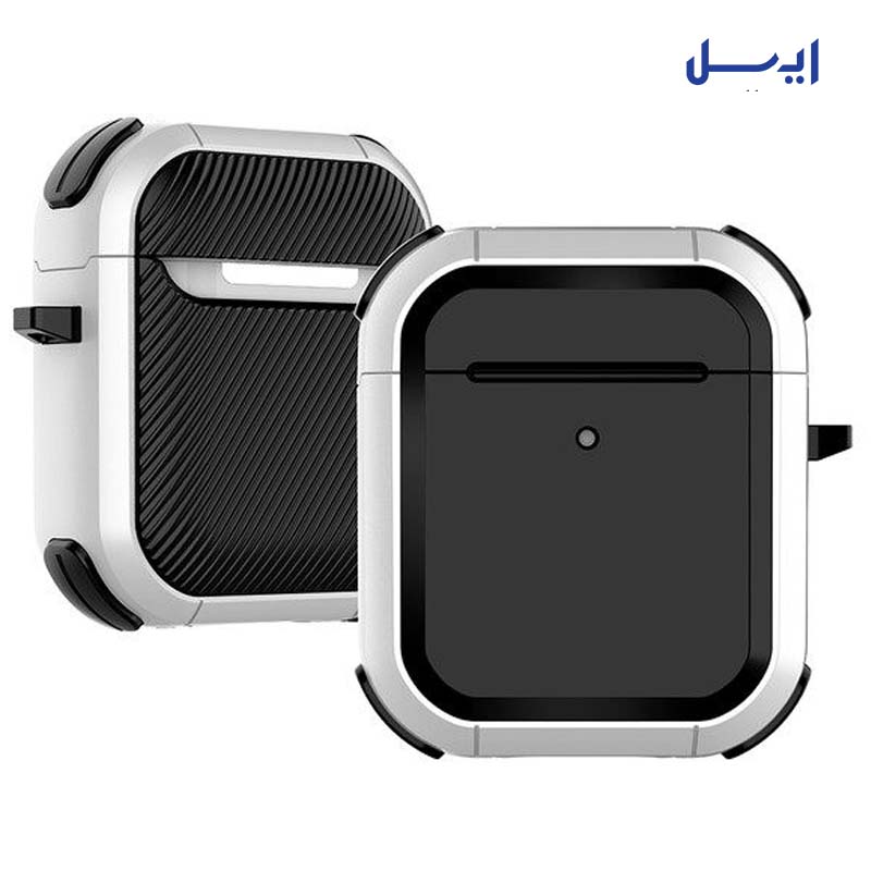 AirPods 2 (3) قاب سفید رنگ ایرپاد