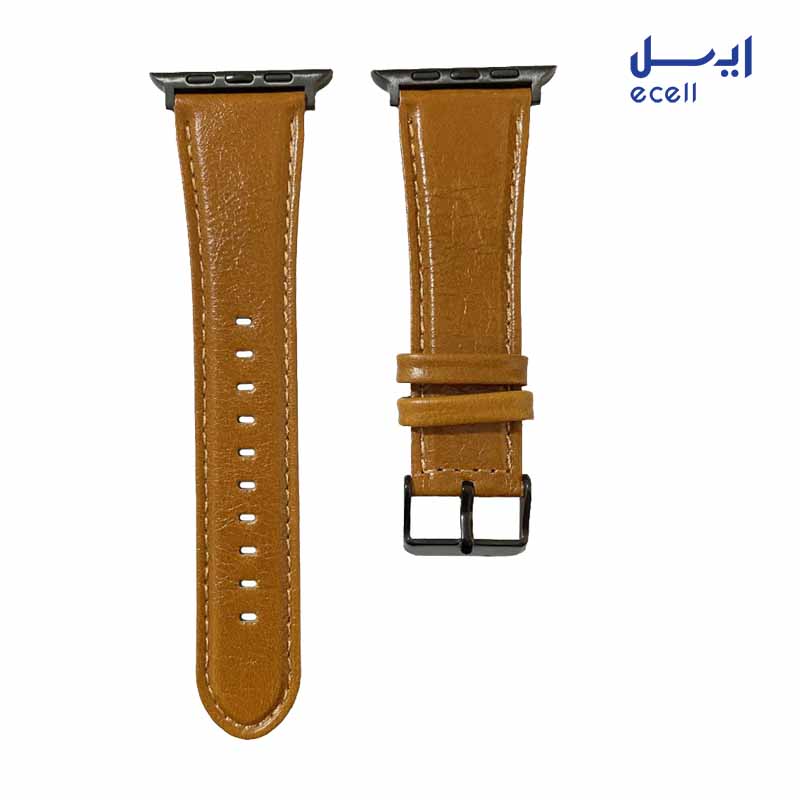 Apple watch Leather Band 42 (2) خرید اینترنتی بند اپل واچ مدل چرم برای سایز های 42/44mm