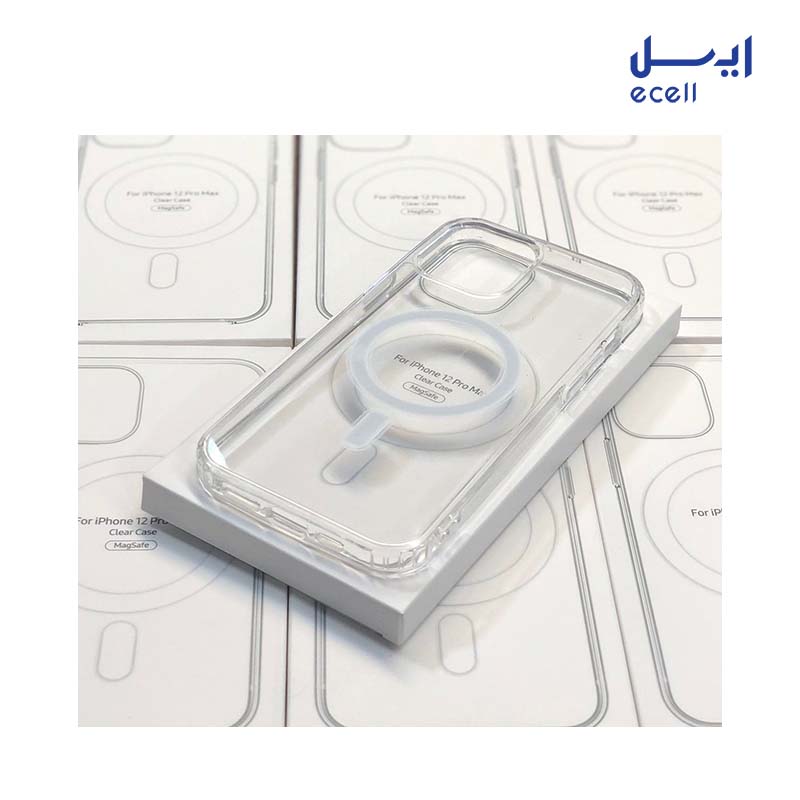 Magnetic Case iPhone 12 (3) خرید اینترنتی قاب نیلکین آیفون12 قابلیت شارژر با مگ سیف