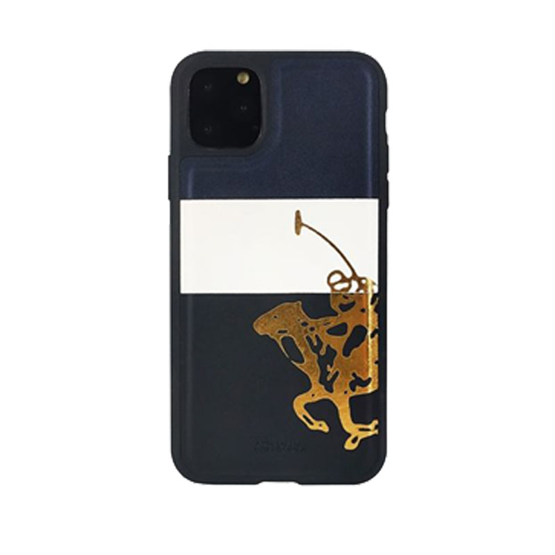 قاب چرمی آیفون 11pro پولو مدل Leather Case