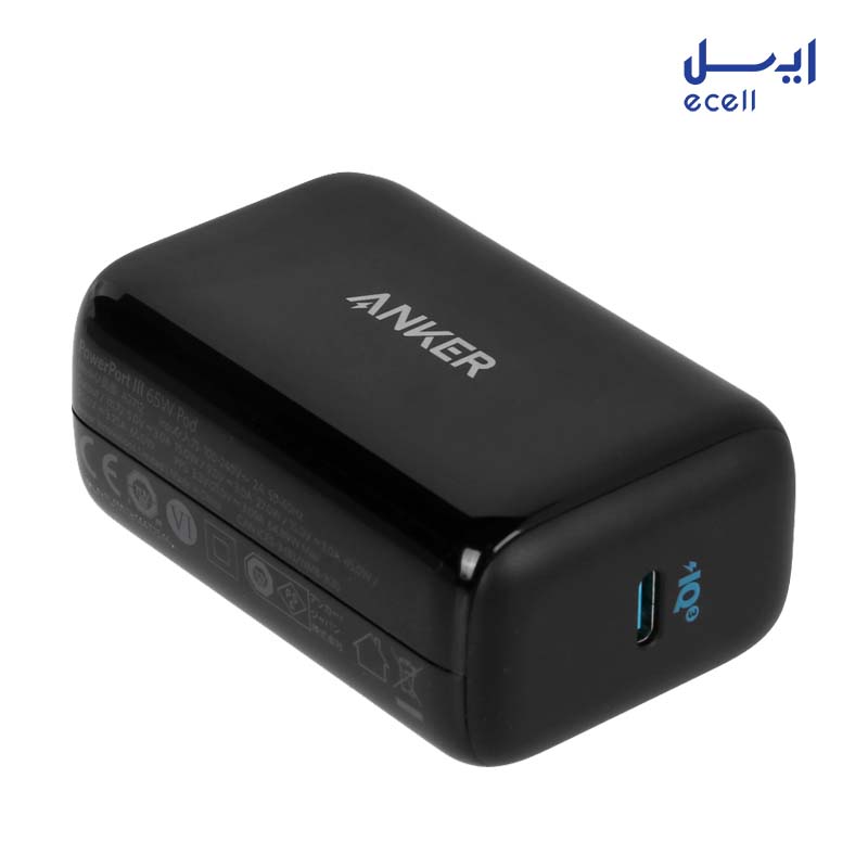 PowerPort III 65W Pod (3) عکس آداپتور شارژ انکر مدل PowerPort III Pod A2712 توان 65 واتی