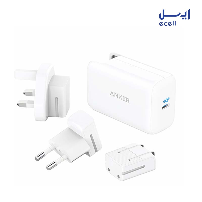 PowerPort III 65W Pod (4) خرید و قیمت آداپتور شارژ انکر مدل PowerPort III Pod A2712 توان 65 واتی