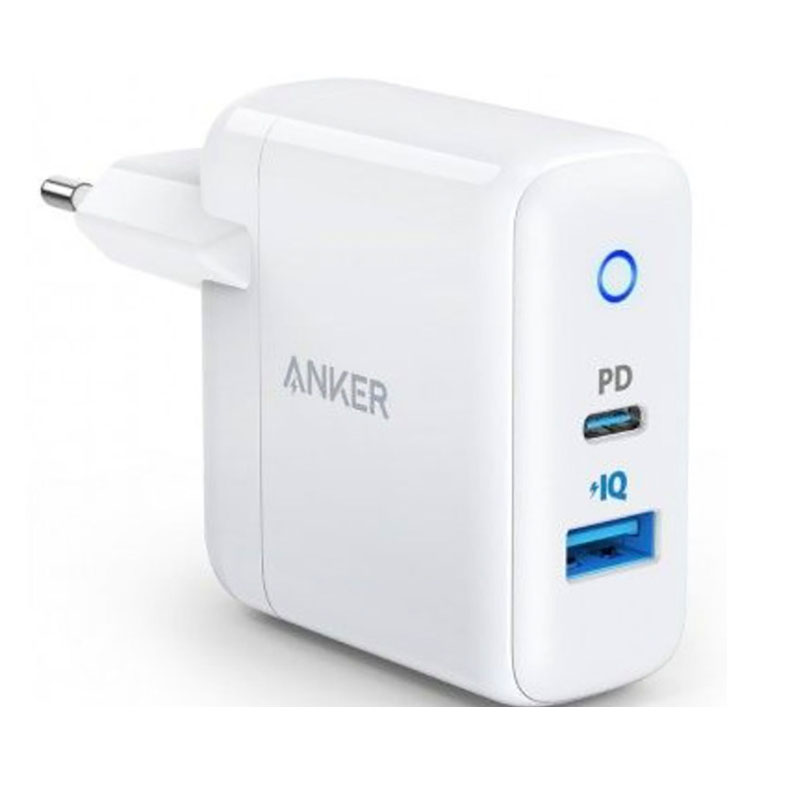 PowerPort PD+ 2 (1) شارژر دیواری انکر PowerPort Atom PD 2 سفید رنگ