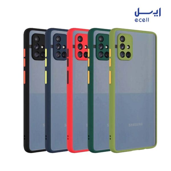 قاب سیلیکونی پشت مات مناسب گوشی Galaxy A71