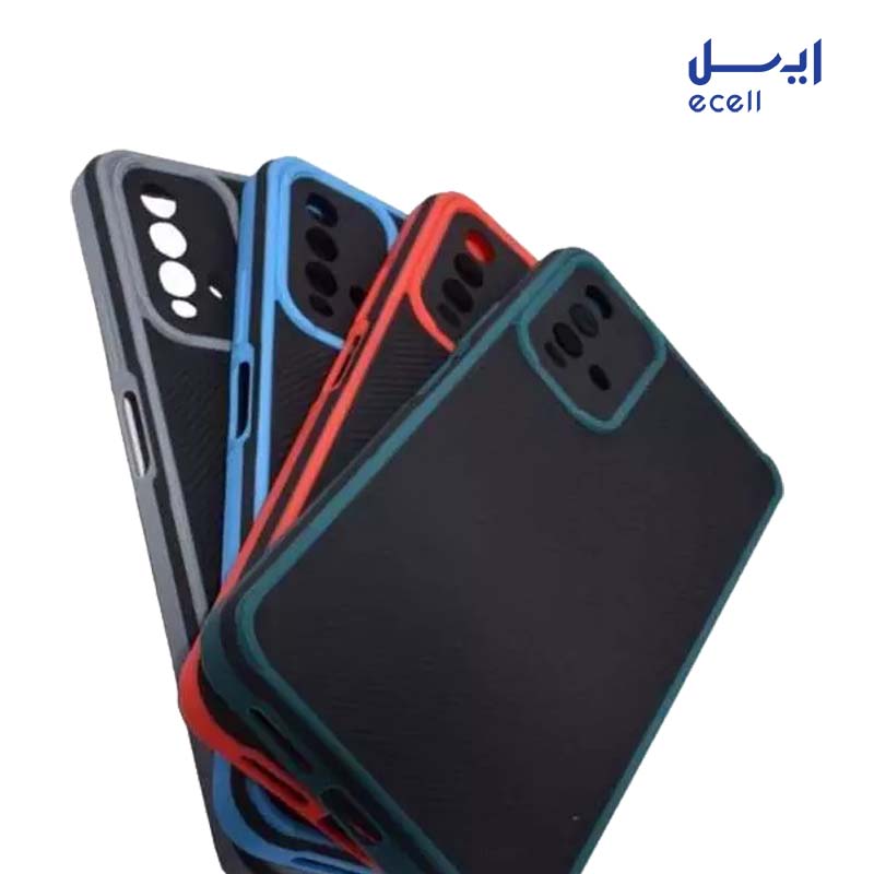 Galaxy A72 ( HASHORI) (4) قاب ضدضربه رنگبندی