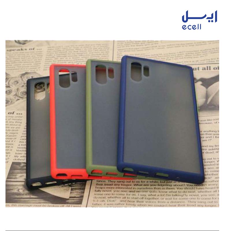 قیمت انواع قاب سیلیکونی پشت مات مناسب گوشی Note 10