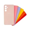 قاب گوشی سامسونگ Galaxy A55 مدل سیلیکونی محافظ لنزدار