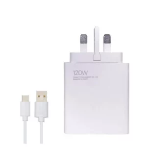 شارژر دیواری 120 وات شیائومی مدل MDY-13-EF به همراه کابل تبدیل USB-C