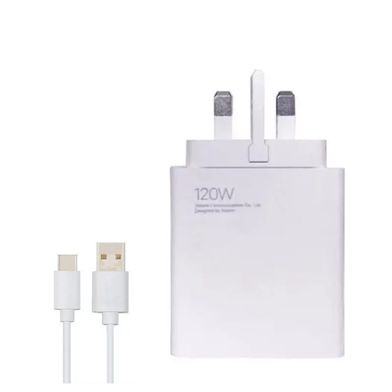 شارژر دیواری 120 وات شیائومی مدل MDY-13-EF به همراه کابل تبدیل USB-C